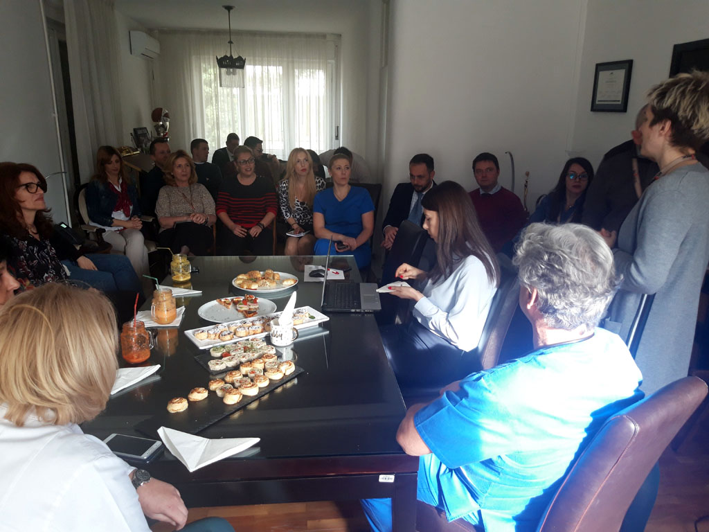 spoljašnji ocenjivači Agencije za akreditaciju zdravstvenih ustanova Srbije u poseti Bel Medicu