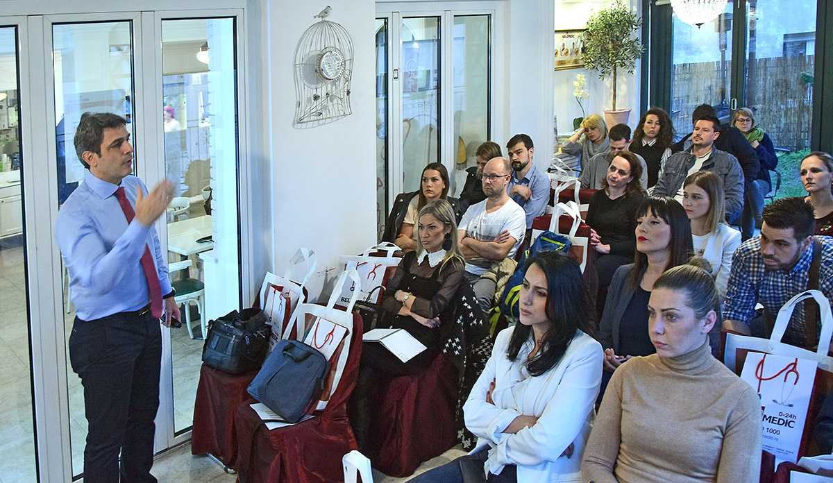 predavanje iz estetske stomatologije u organizaciji Bel Medic-a