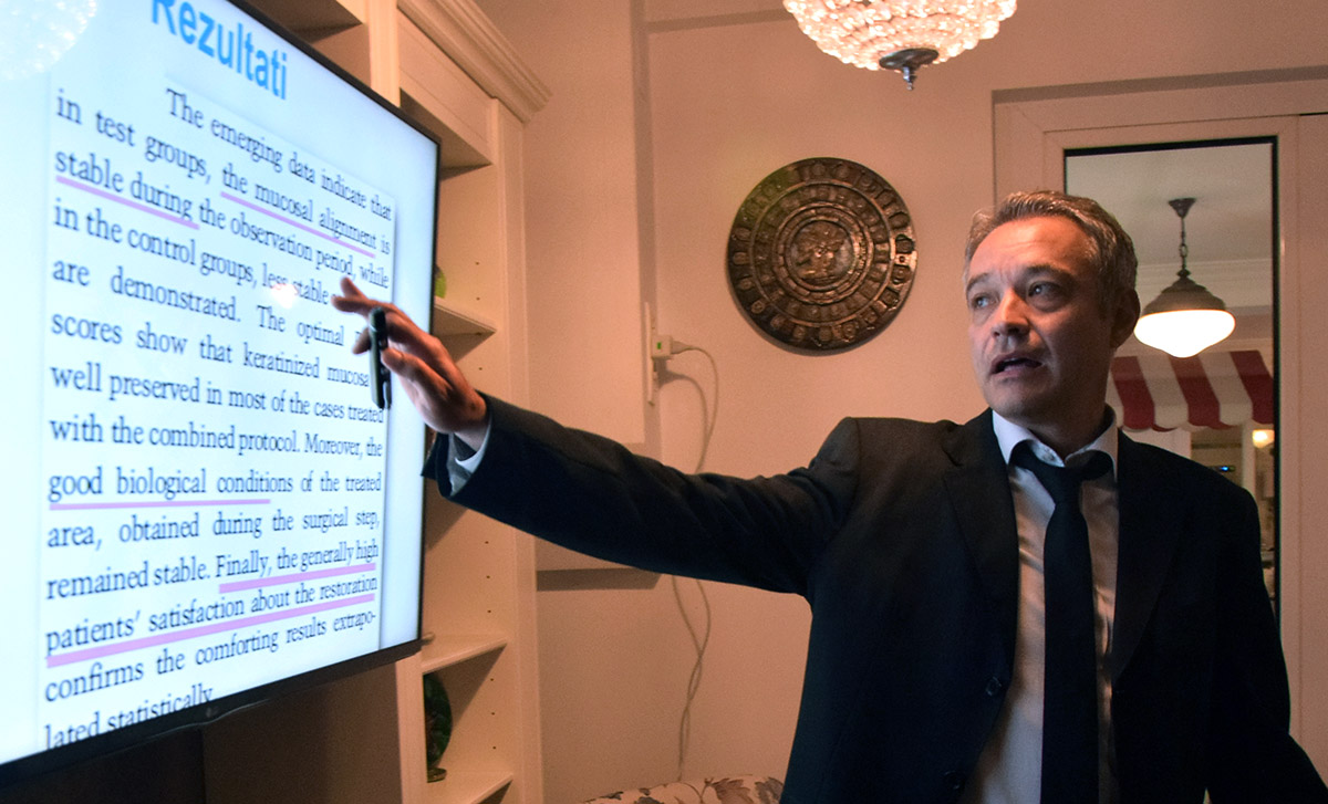 dr scri Gojko Cvijić, stomatolog Bel Medic-a