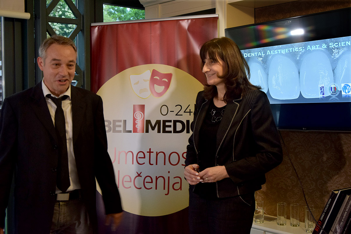 obracanje publici dr ci Gojka Cvijića iz Bel Medic-a